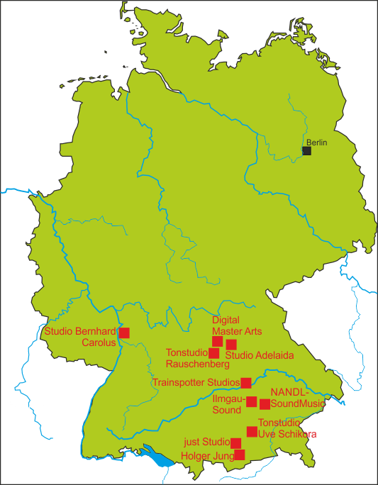 Studiolandkarte